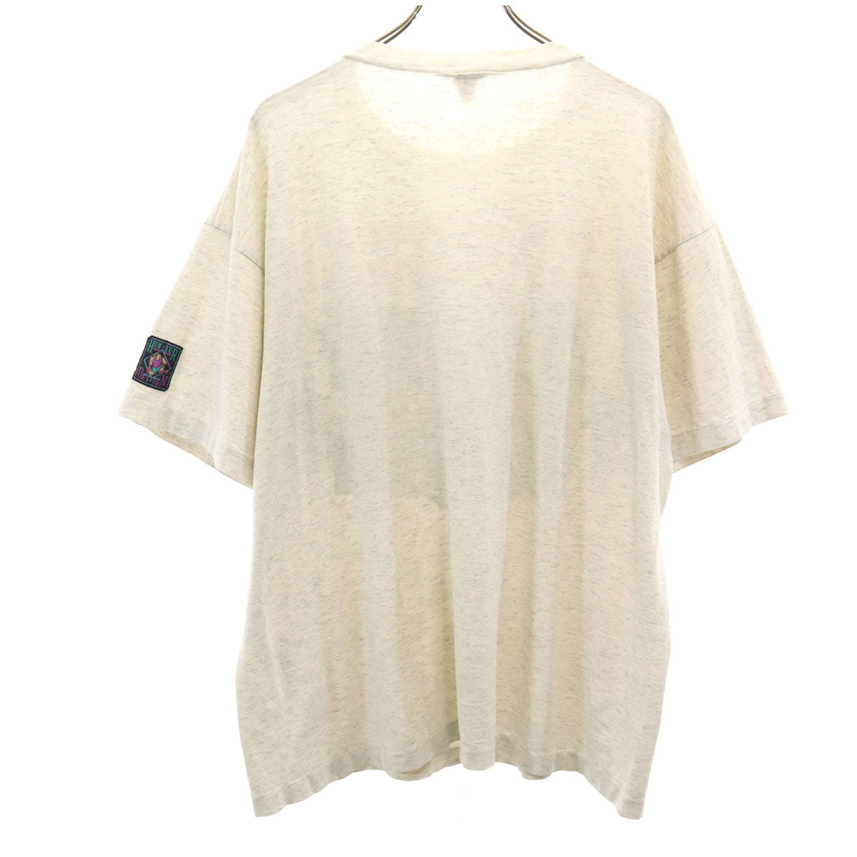 HUMEUR DESIGN 90s カナダ製 オールド メッセージ プリント 半袖 Tシャツ XL グレー シングルステッチ メンズ