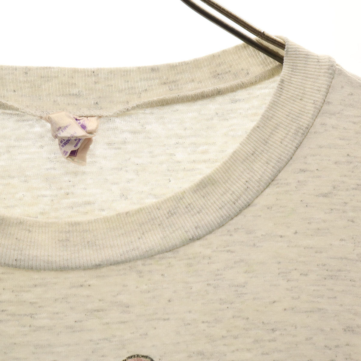 HUMEUR DESIGN 90s カナダ製 オールド メッセージ プリント 半袖 Tシャツ XL グレー シングルステッチ メンズ