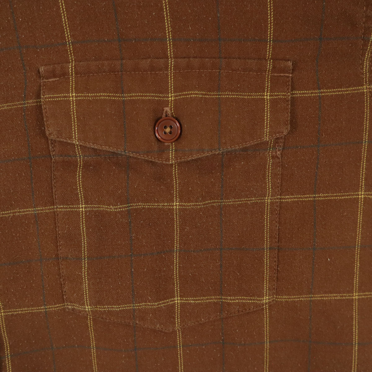 patagonia パタゴニア チェック柄 長袖 シャツ S ブラウン系 53856 アウトドア メンズ