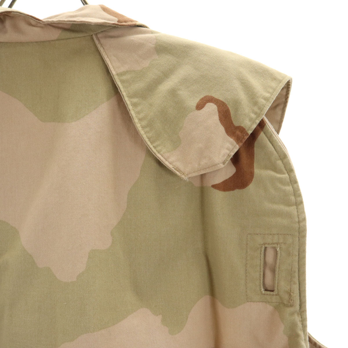 US ARMY アメリカ軍 90s DLA オールド カモフラ柄 ベスト L/XL カーキ系 PROPPER INTERNATIONAL 迷彩 レディース
