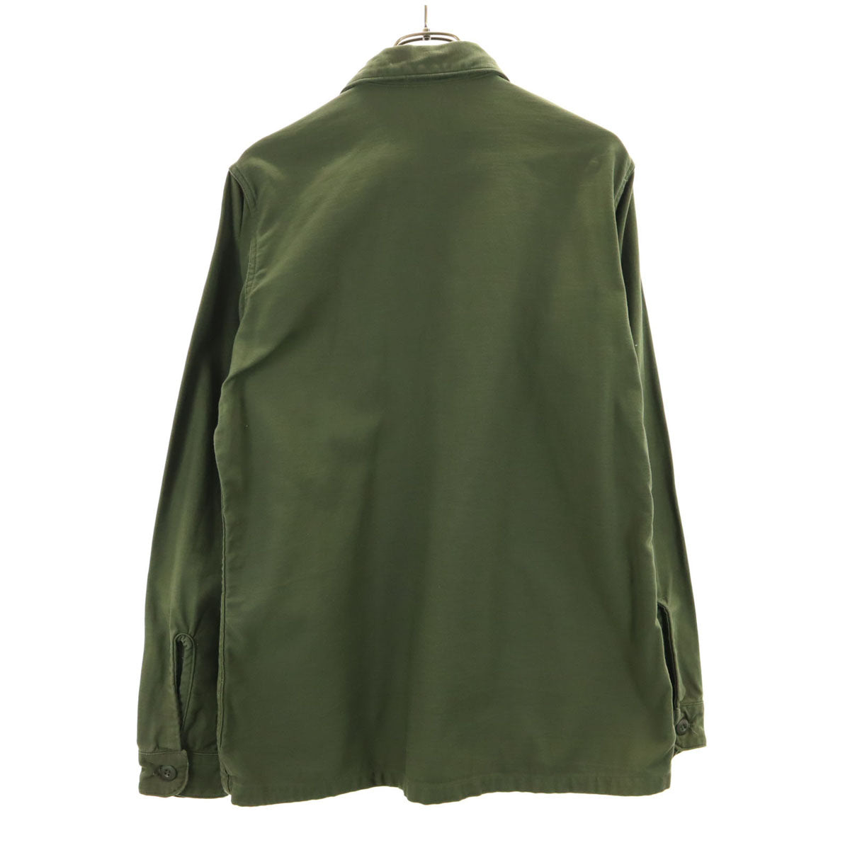 US ARMY アメリカ軍 60s ヴィンテージ DSA ユーティリティー 長袖 ミリタリーシャツ カーキ メンズ
