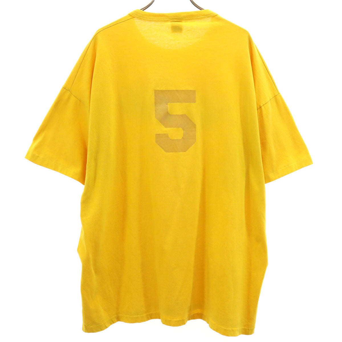 RUSSELL ATHLETIC ラッセルアスレチック 90s USA製 オールド Lee Road UMC 半袖 Tシャツ XL イエロー メンズ