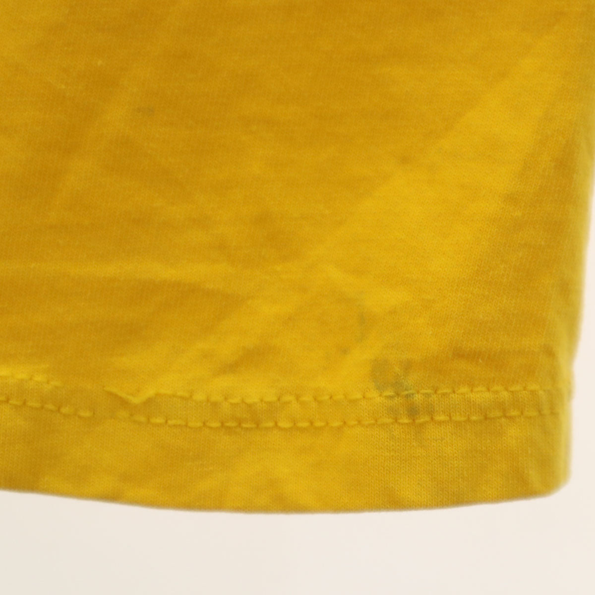 RUSSELL ATHLETIC ラッセルアスレチック 90s USA製 オールド Lee Road UMC 半袖 Tシャツ XL イエロー メンズ