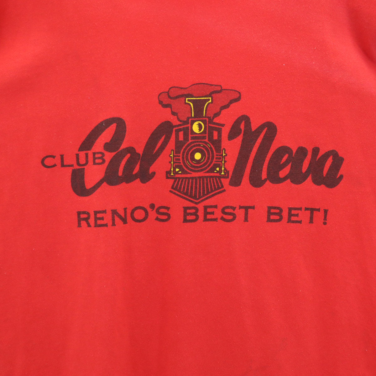 ONEITA オニータ 90s オールド CALNEVA 半袖 Tシャツ L レッド シングルステッチ メンズ