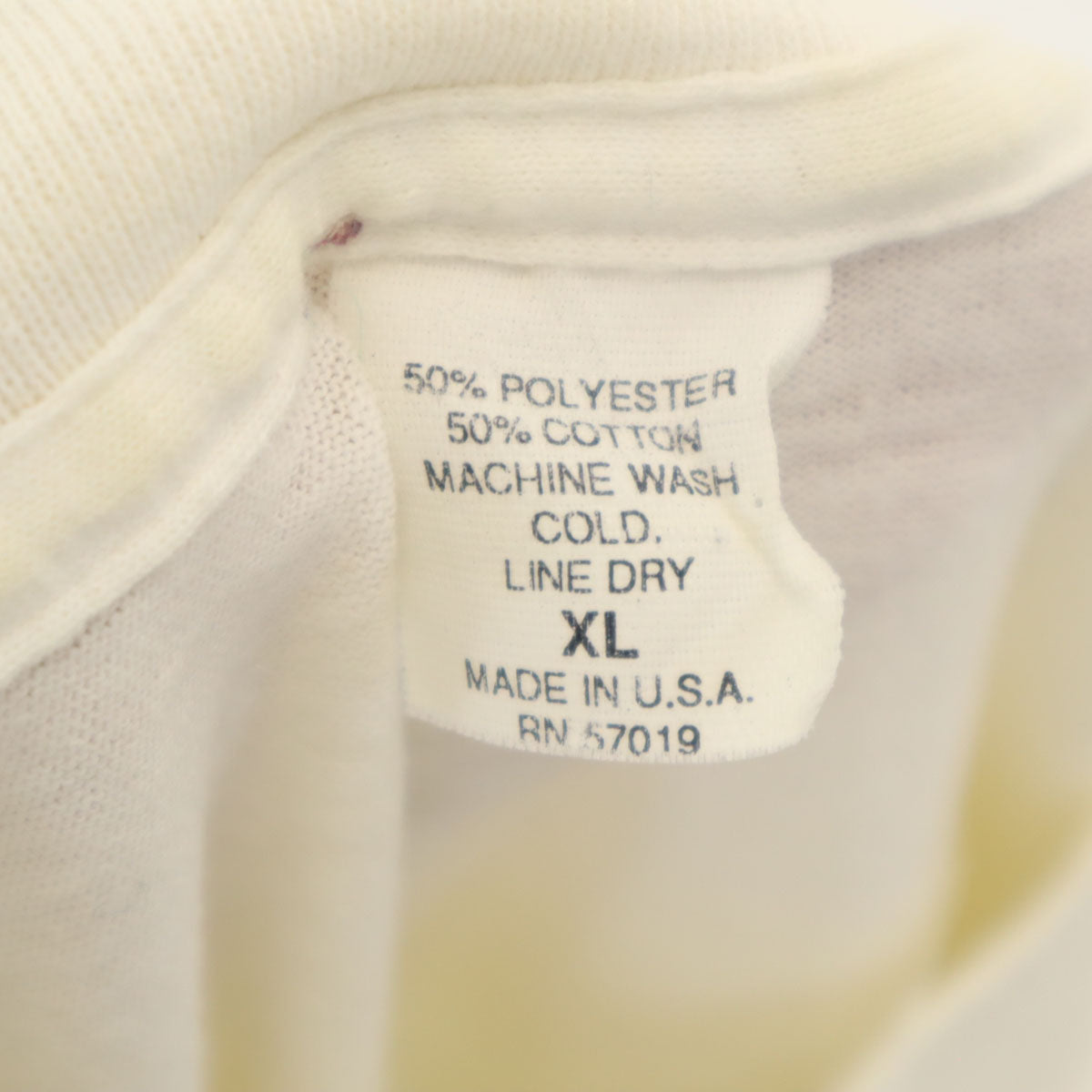 VINTAGE ヴィンテージ 80s USA製 エレファント タンクトップ XL ホワイト アニマル柄 象 メンズ