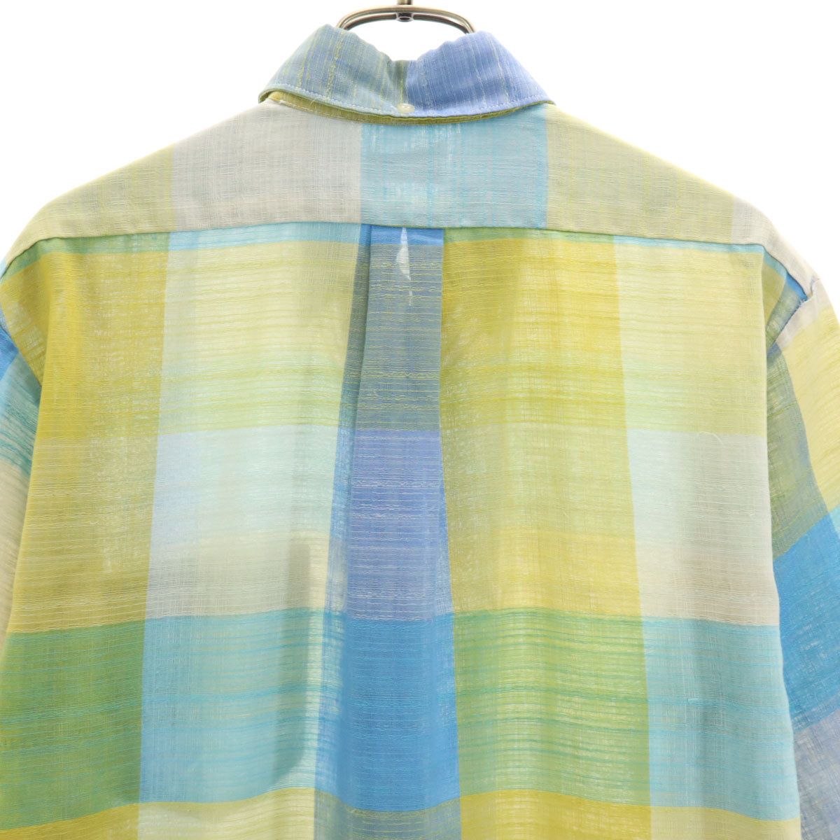 TOWNCRAFT タウンクラフト 70s ヴィンテージ チェック柄 半袖 ボタンダウンシャツ M マルチ PENNEYS メンズ