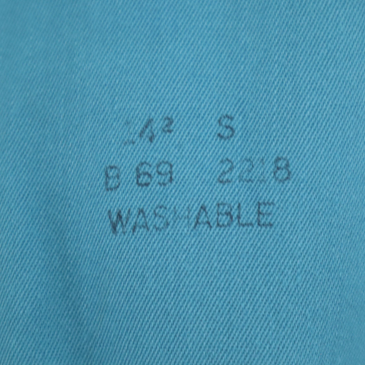 MILLER ミラー 50s ヴィンテージ 長袖 シャツ S 青緑 メンズ