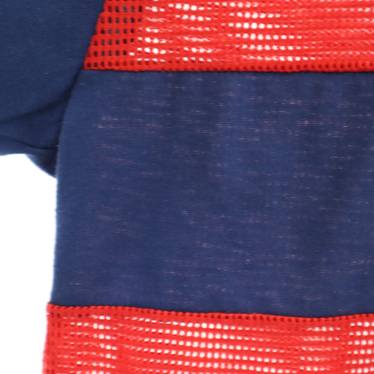 NIKE ナイキ 80s USA製 ヴィンテージ 半袖 メッシュ Vネック Tシャツ L レッド ショート丈 レディース