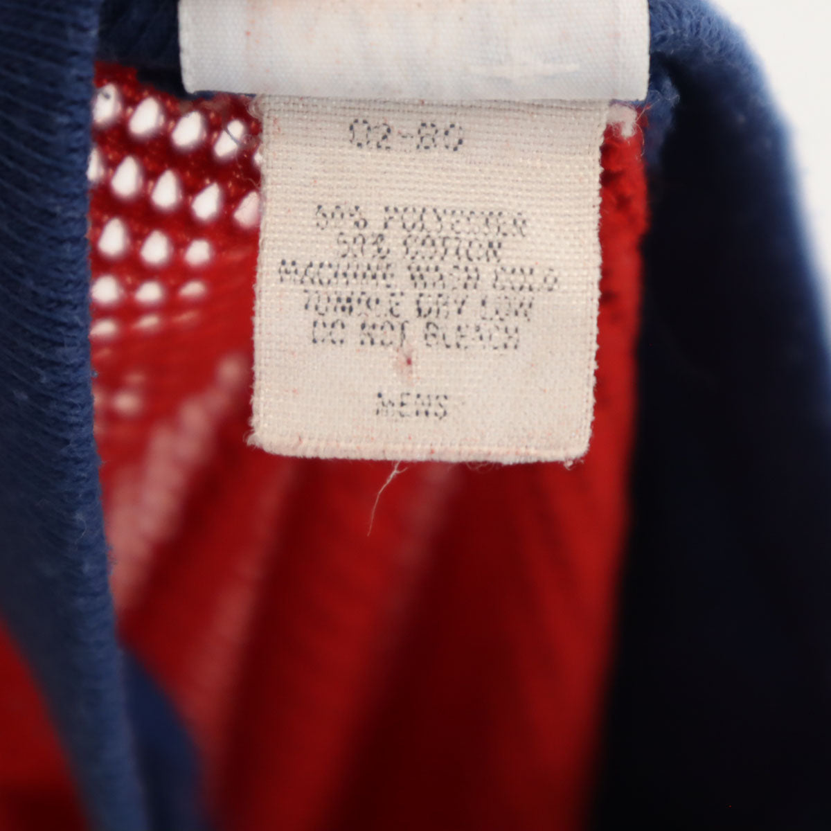 NIKE ナイキ 80s USA製 ヴィンテージ 半袖 メッシュ Vネック Tシャツ L レッド ショート丈 レディース