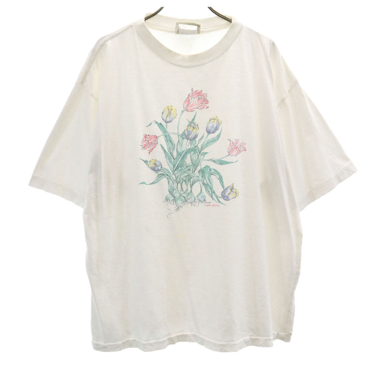 NORTHERN 90s オールド 半袖 Tシャツ 白 シングルステッチ メンズ