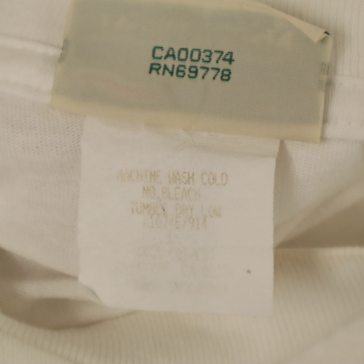 NORTHERN 90s オールド 半袖 Tシャツ 白 シングルステッチ メンズ