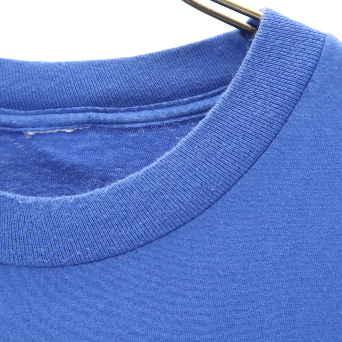 OLD オールド 90s プリント 半袖 Tシャツ ブルー シングルステッチ メンズ