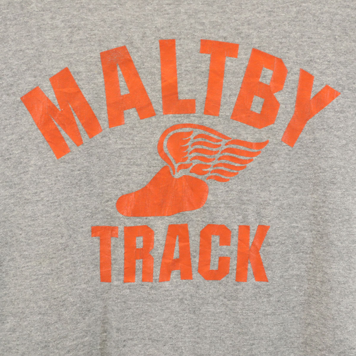 RUSSELL ATHLETIC ラッセルアスレチック 90s USA製 オールド プリント 半袖 Tシャツ XL グレー メンズ