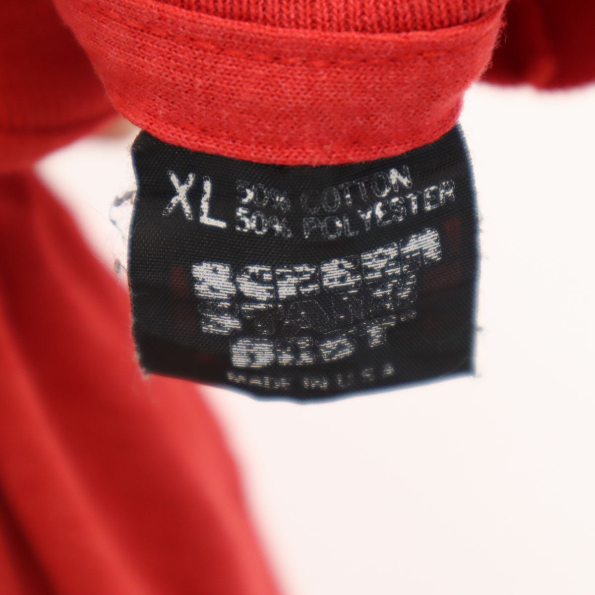 SCREEN STARS BEST スクリーンスターズベスト 90s USA製 オールド 半袖 Tシャツ XL 赤 シングルステッチ メンズ