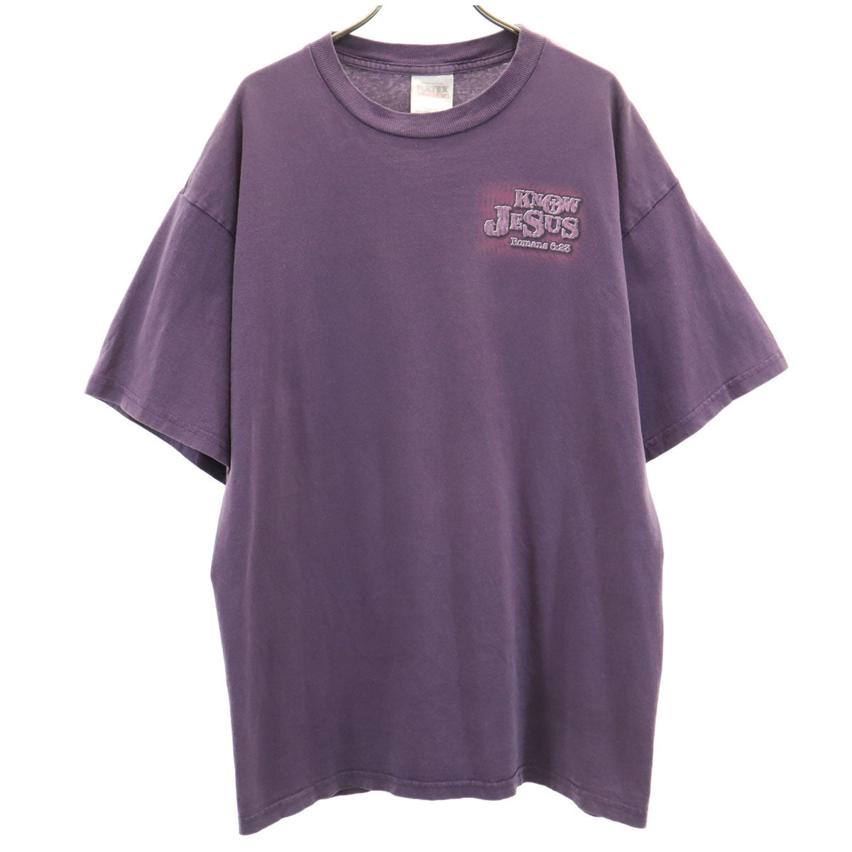 TULTEX タルテックス 90s 00s オールド 半袖 Tシャツ XL パープル メンズ