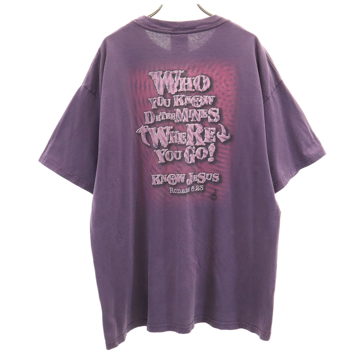 TULTEX タルテックス 90s 00s オールド 半袖 Tシャツ XL パープル メンズ