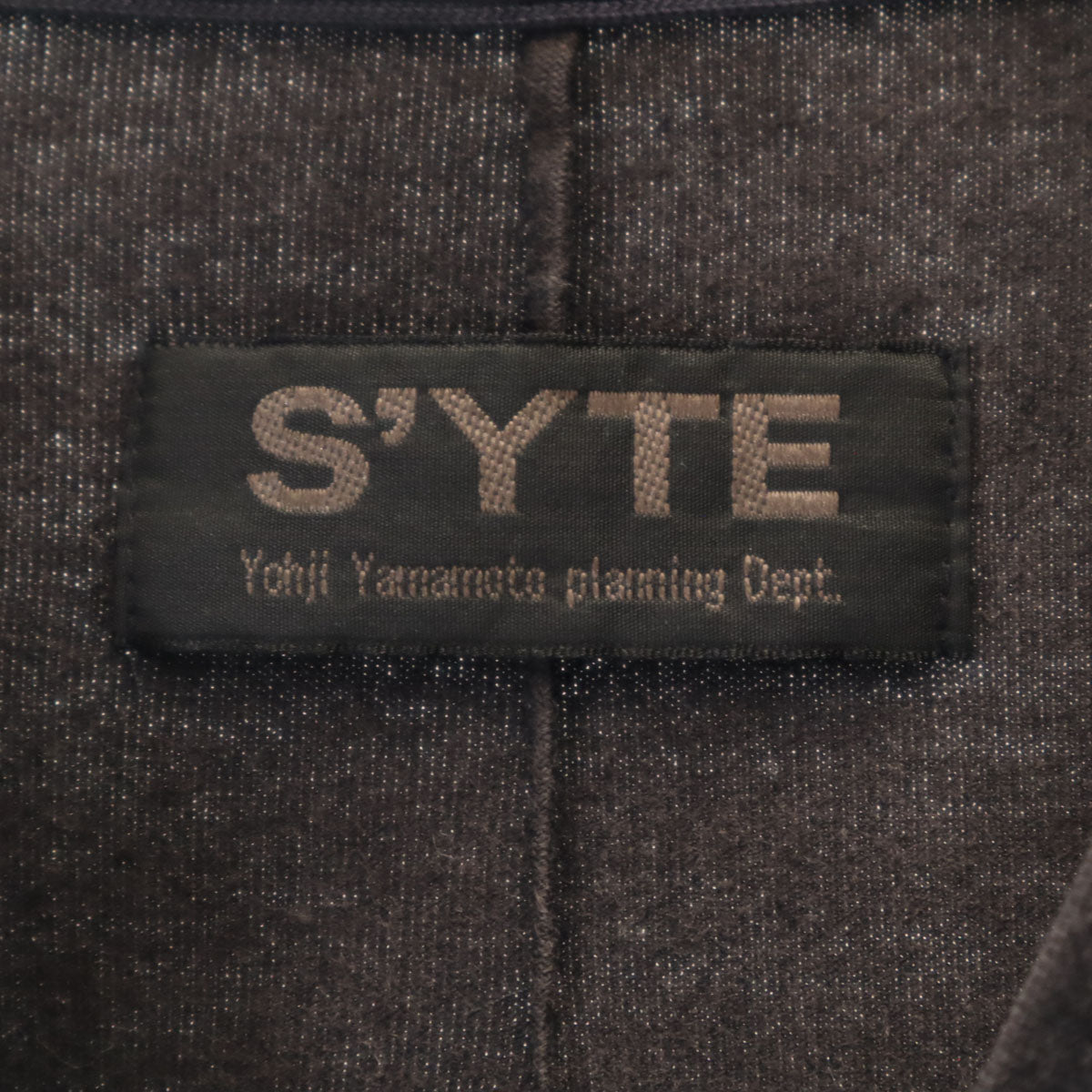 S'YTE サイト 5分袖 ロング カットソー 3 ブラック ヨウジヤマモト レディース