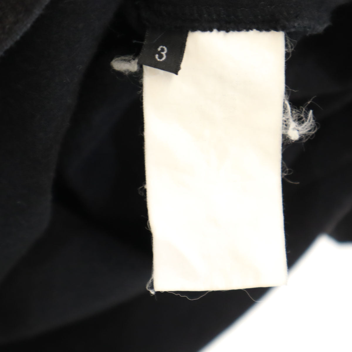 S'YTE サイト 5分袖 ロング カットソー 3 ブラック ヨウジヤマモト レディース