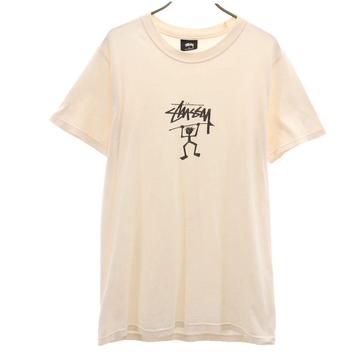 STUSSY ステューシー 半袖 Tシャツ S ペールピンク系 メンズ