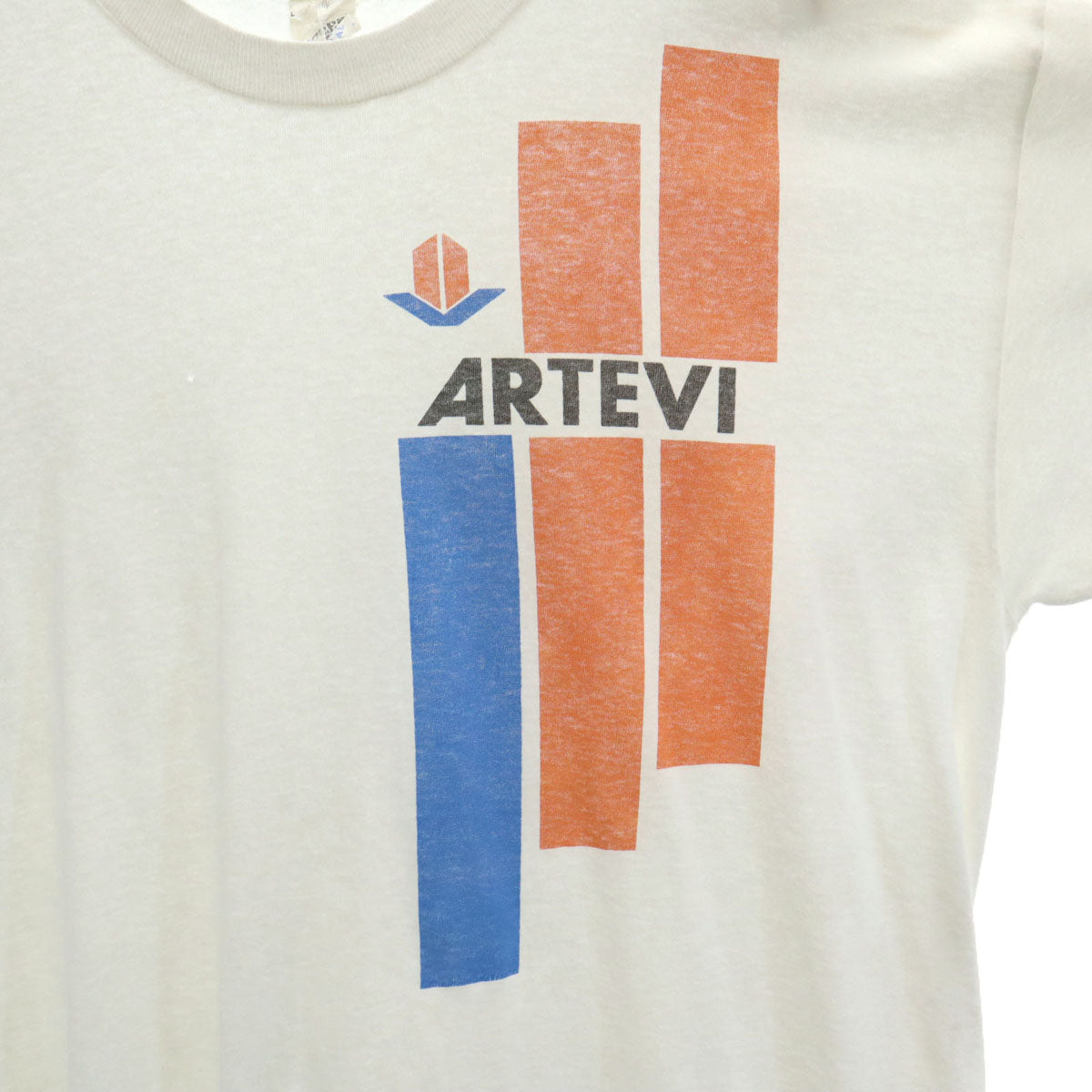 SCREEN STARS スクリーンスターズ 90s オールド ARTEVI 半袖 Tシャツ L ホワイト シングルステッチ メンズ