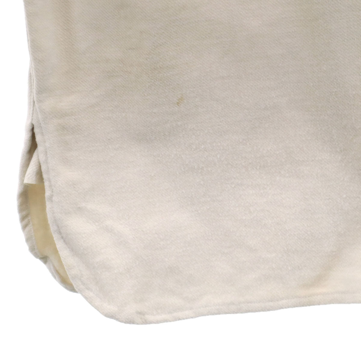 Bertrand’s 40s 50s ヴィンテージ 半袖 クリケット シャツ アイボリー メンズ