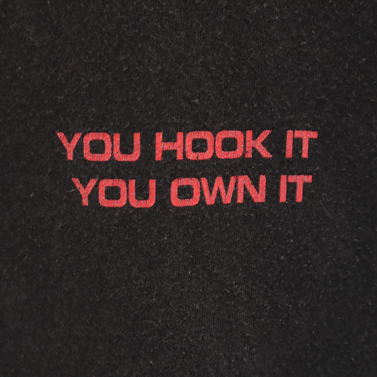 ONEITA オニータ 90s USA製 オールド バック スパイダープリント 半袖 Tシャツ XL ブラック POWER-T メンズ