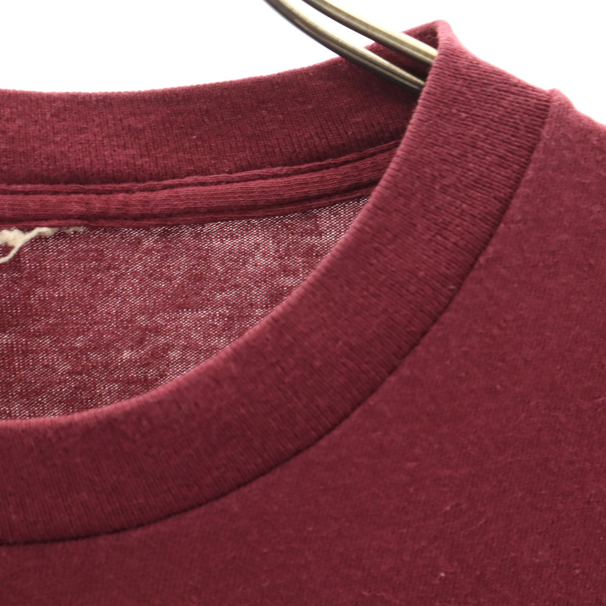 90s オールド WILL WORK FOR BEER 半袖 Tシャツ ワインレッド メンズ