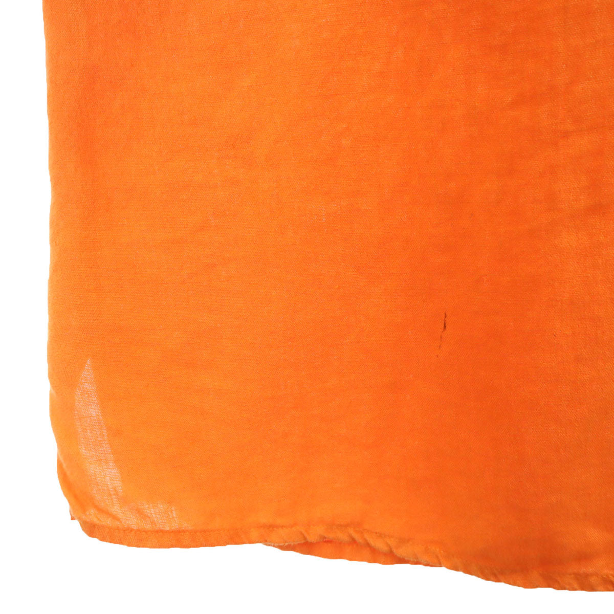 ETRO エトロ イタリア製 リネン 半袖 シャツ XXL オレンジ メンズ