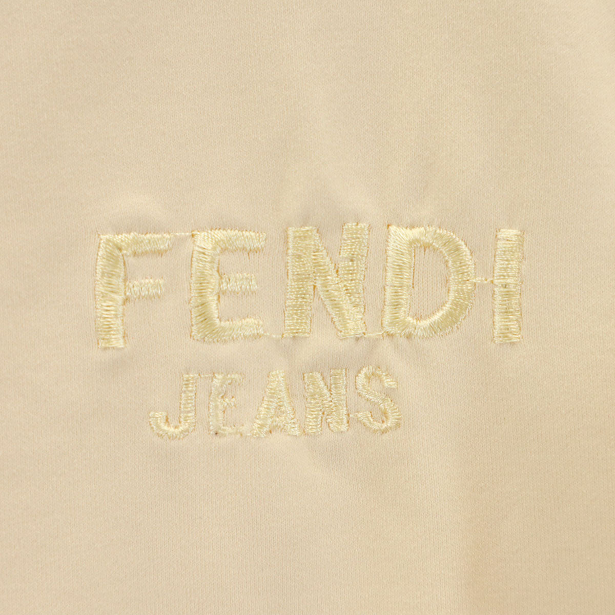 FENDI JEANS フェンディ ジーンズ イタリア製 半袖 カットソー ベージュ レディース