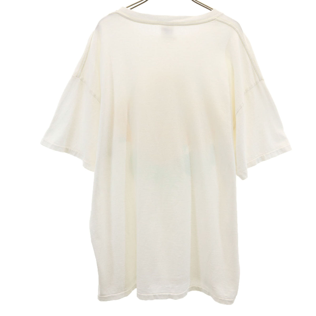 DELTA デルタ 90s オールド USA製 ひまわり 半袖 Tシャツ XL ホワイト シングルステッチ メンズ