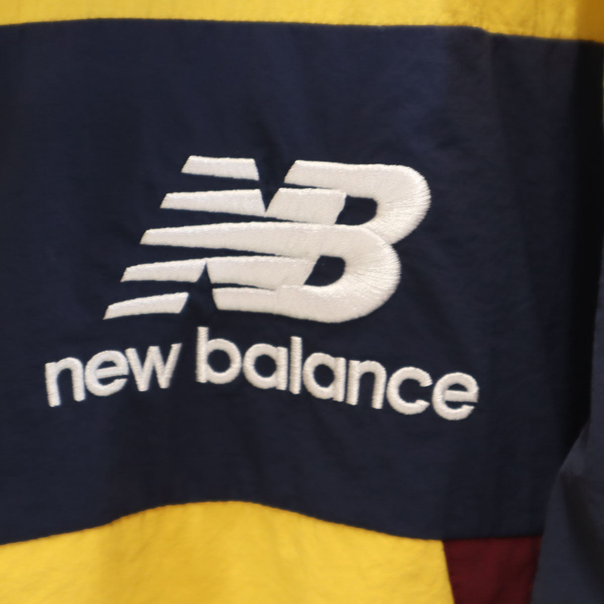 NEW BALANCE ニューバランス ナイロンジャケット L イエロー メンズ