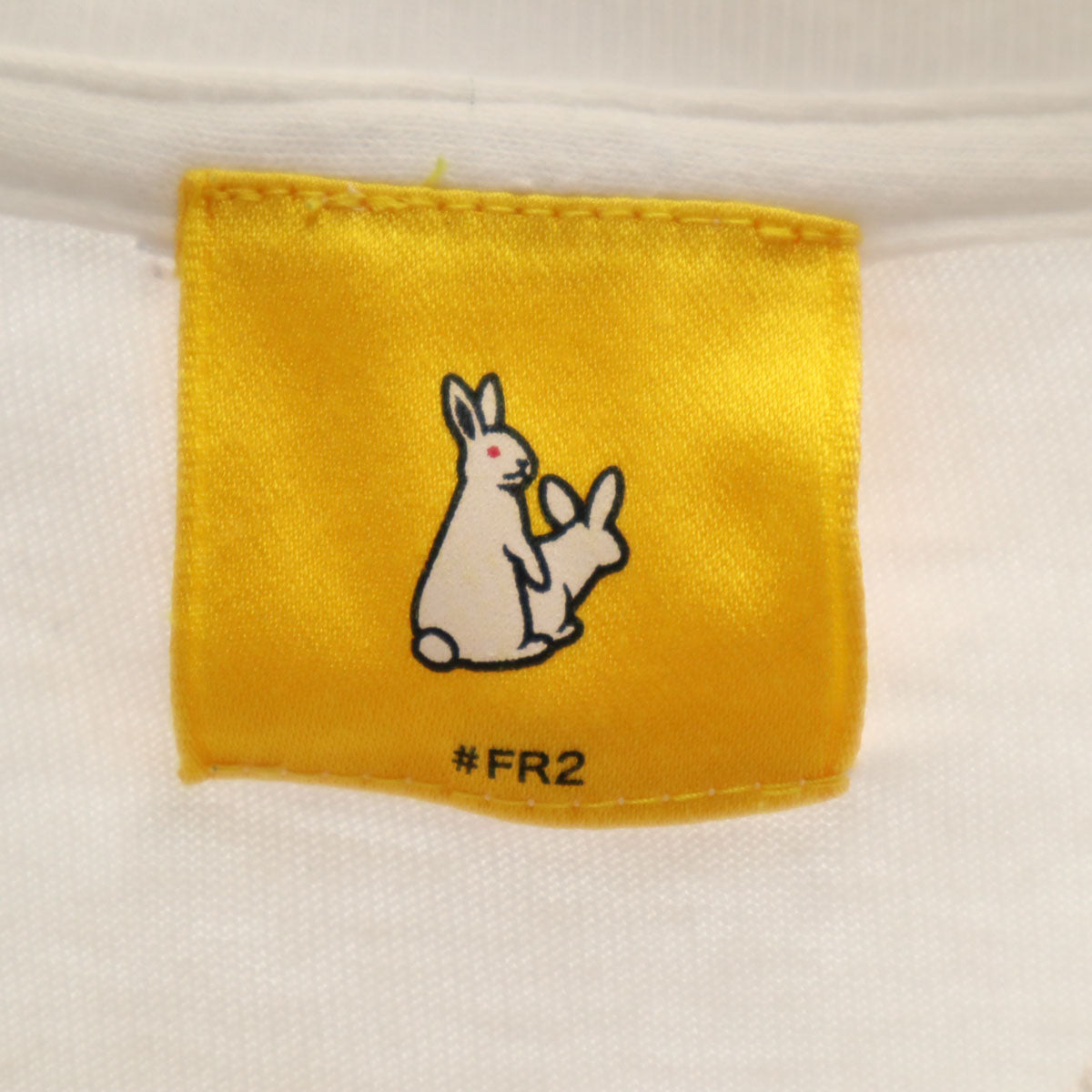 FR2 エフアールツー プリント 半袖 Tシャツ M 白 モナリザ メンズ