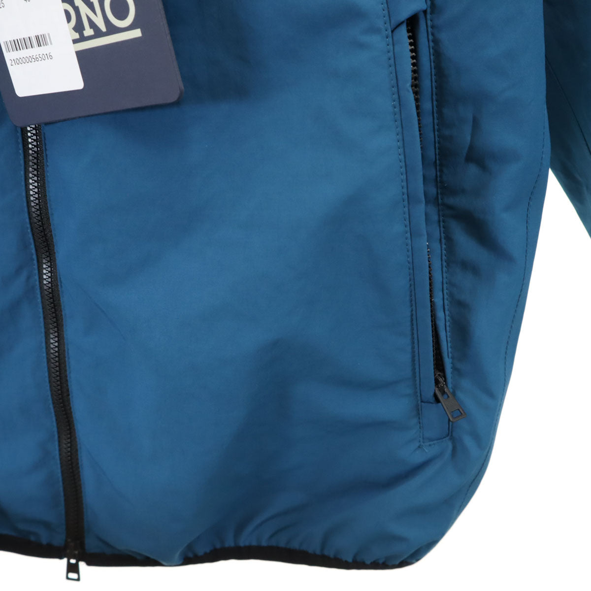 Herno ヘルノ 長袖 ウォーターレペレント ヨット パーカー 46 青紺 メンズ