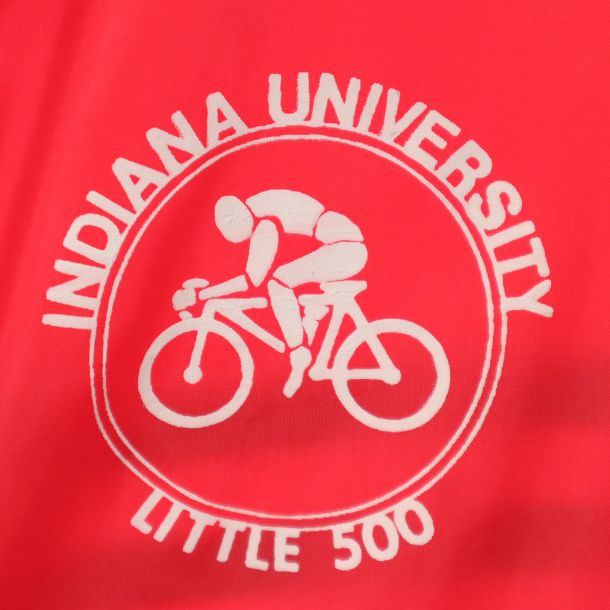 Champion チャンピオン 70s ランタグ ヴィンテージ INDIANA UNIVERSITY LITTLE 500 ナイロンジャケット M レッド メンズ