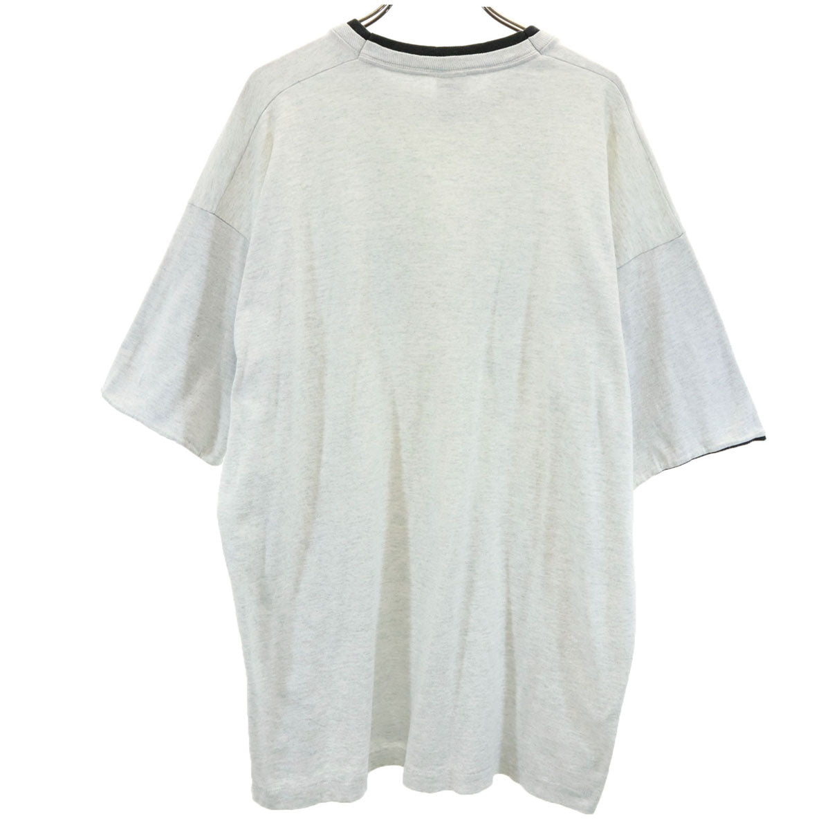 FRUIT OF THE LOOM フルーツオブザルーム 90s USA製 オールド FRV 鉄道 半袖 Tシャツ XL グレー メンズ