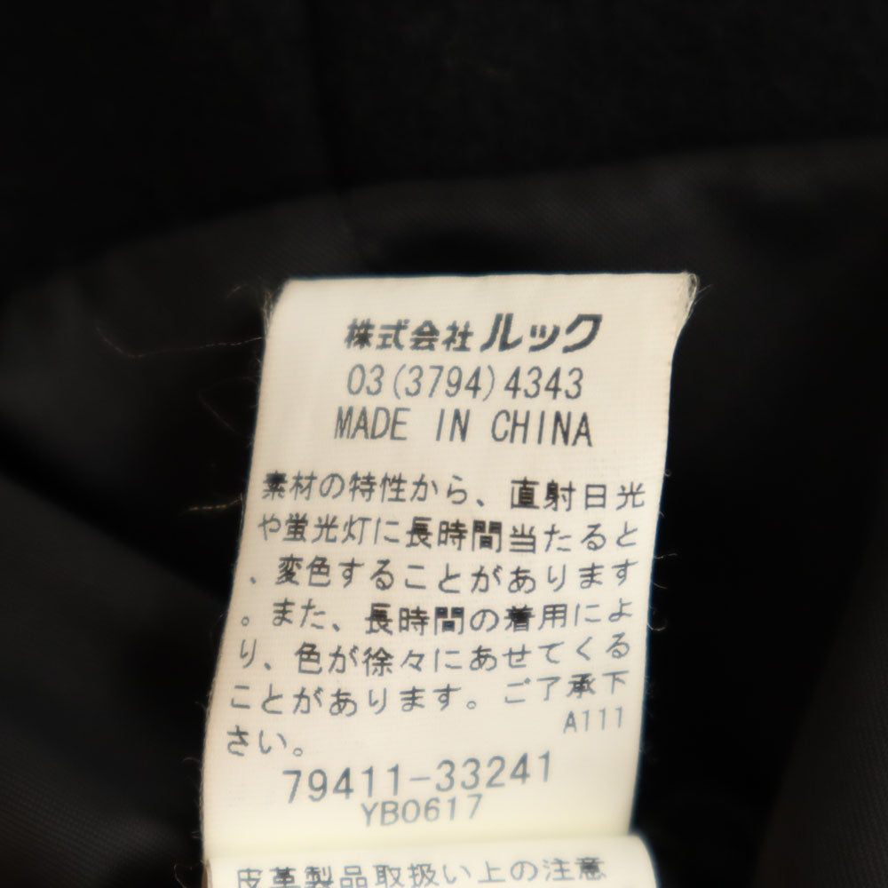 Tory Burch トリーバーチ 羊革 レザー ダブルライダースジャケット 4 ブラック レディース