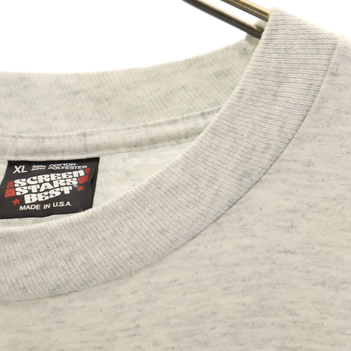 SCREEN STARS BEST スクリーンスターズベスト 90s USA製 オールド Torch Run 半袖 Tシャツ XL グレー シングルステッチ メンズ