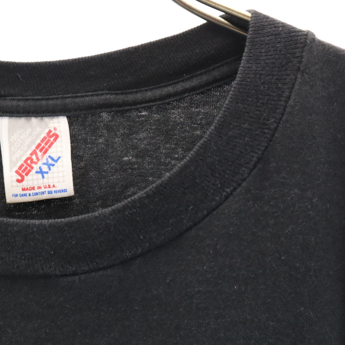 JERZEES ジャージーズ 90s USA製 オールド BLACK HILLS 半袖 Tシャツ XXL ブラック ビッグサイズ メンズ