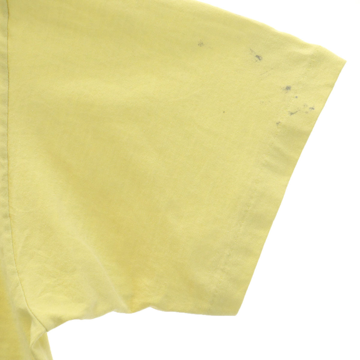 ONEITA オニータ 90s USA製 オールド 1992年 シンポジウム 半袖 Tシャツ XL イエロー シングルステッチ メンズ