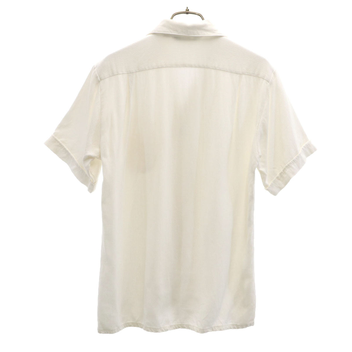 MR.JACK ミスタージャック 50s 60s ヴィンテージ イタリアンカラー 半袖 オープンカラーシャツ S ホワイト メンズ