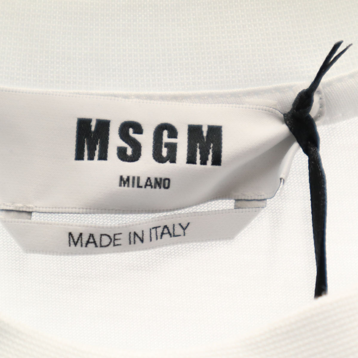 MSGM エムエスジーエム イタリア製 半袖 Tシャツ XS ホワイト メンズ