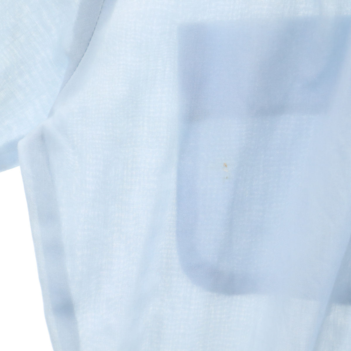 WR. California 70s ヴィンテージ 半袖 オープンカラーシャツ S 水色 メンズ