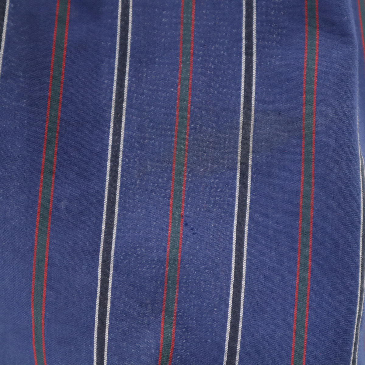 ELY CATTLEMAN エリーキャトルマン 80s ヴィンテージ ストライプ柄 半袖 ウエスタンシャツ 4X BIG ネイビー ビッグサイズ メンズ