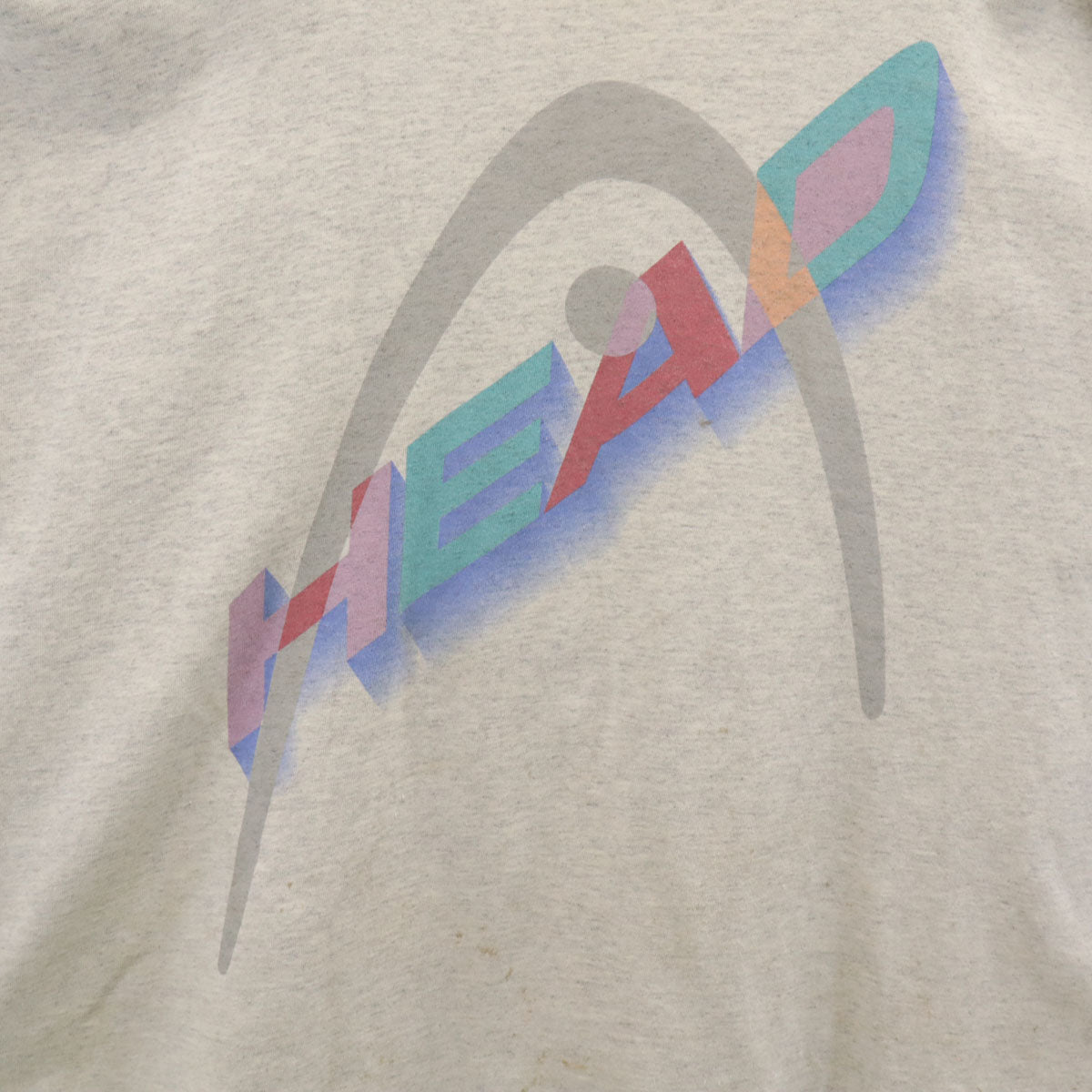 HEAD ヘッド 90s USA製 オールド 半袖 Tシャツ 2X グレー シングルステッチ メンズ