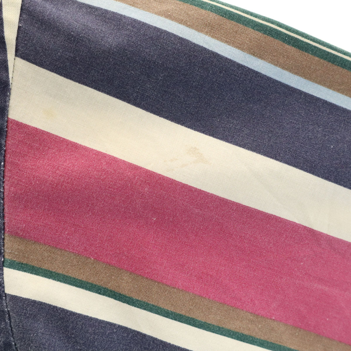 Wrangler ラングラー 90s オールド ストライプ柄 半袖 シャツ 17 ネイビー メンズ