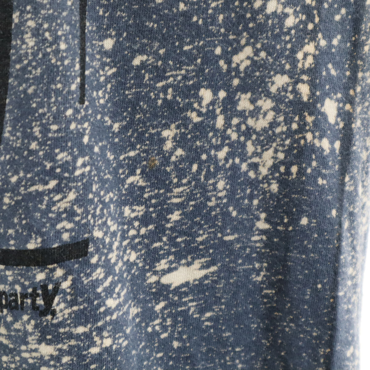 FRUIT OF THE LOOM フルーツオブザルーム 90s USA製 オールド アートプリント 半袖 Tシャツ XL ネイビー シングルステッチ メンズ