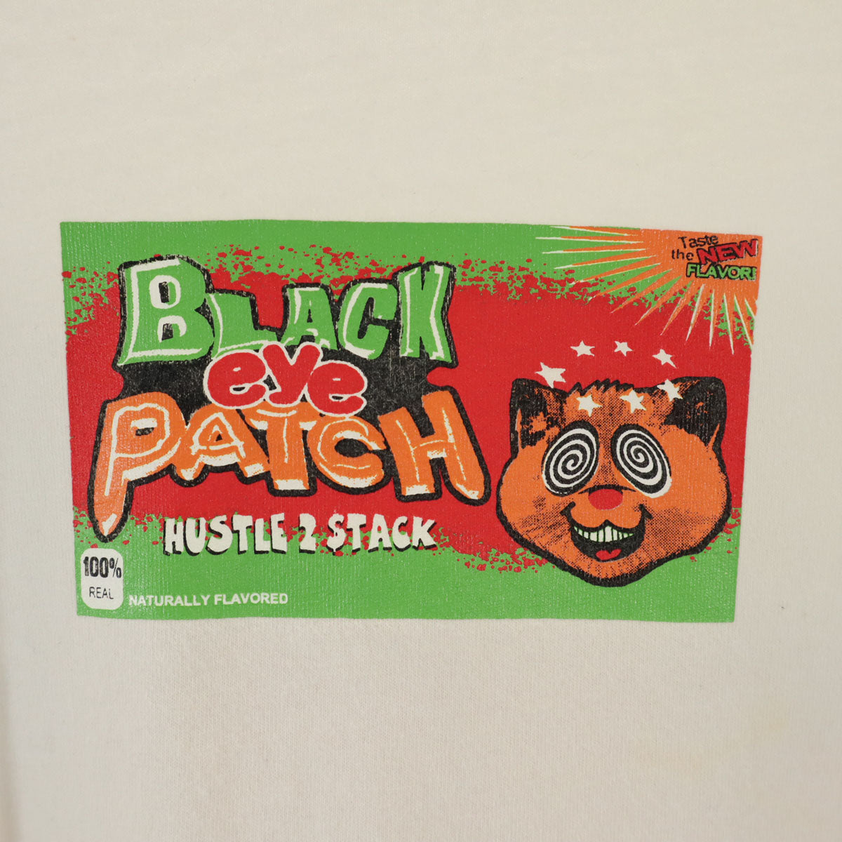 THE BLACK EYE PATCH ブラックアイパッチ プリント 半袖 Tシャツ XL 白 メンズ