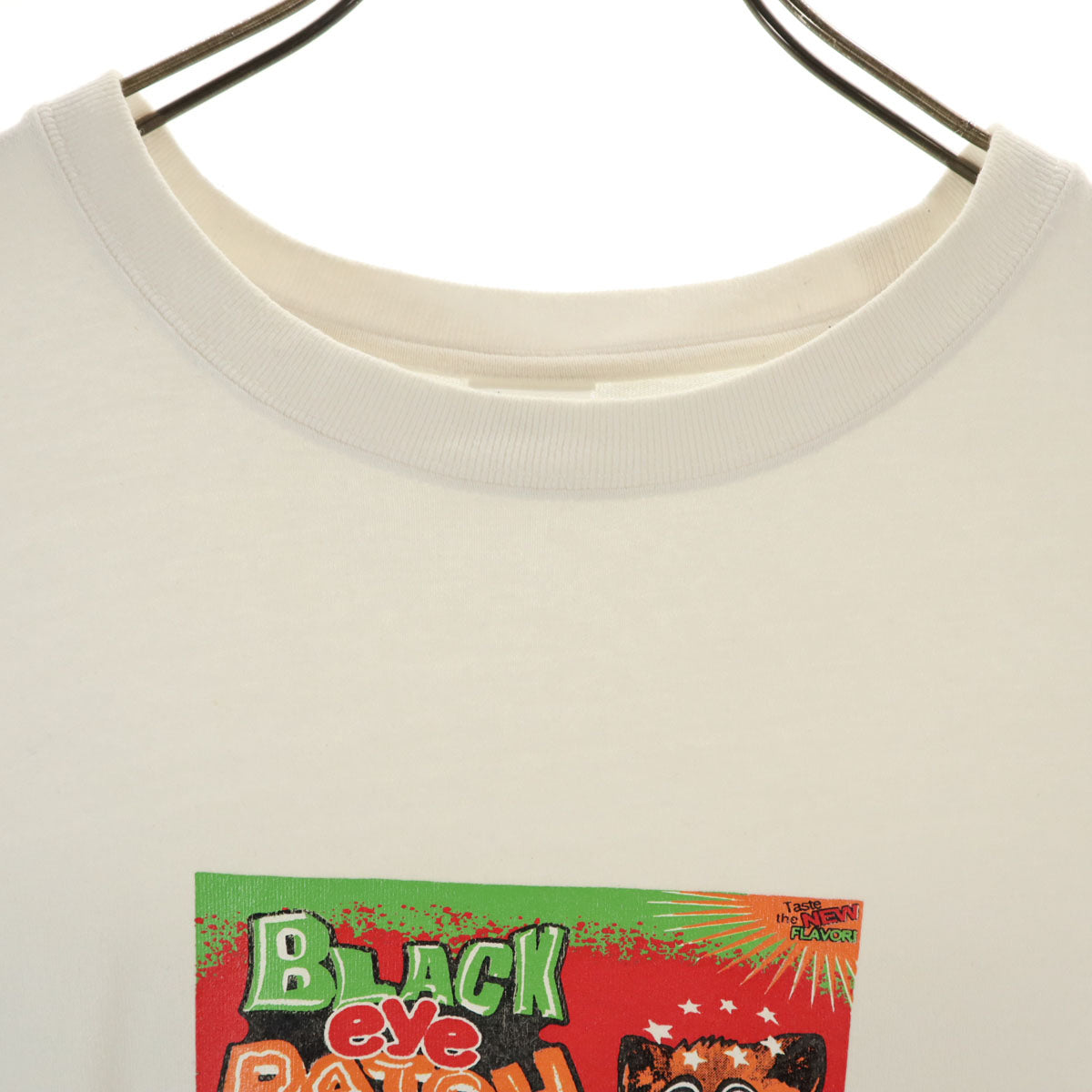 THE BLACK EYE PATCH ブラックアイパッチ プリント 半袖 Tシャツ XL 白 メンズ