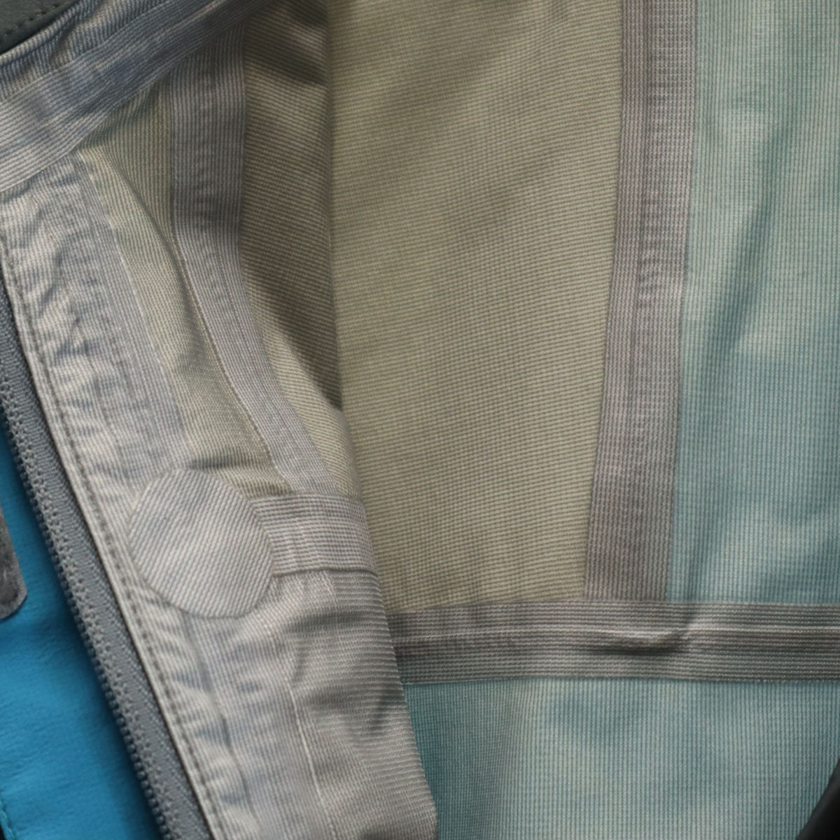 THE NORTH FACE ノースフェイス ゴアテックス レインジャケット 上下 セットアップ S 水色 アウトドア NPW10505 収納袋付き レディース