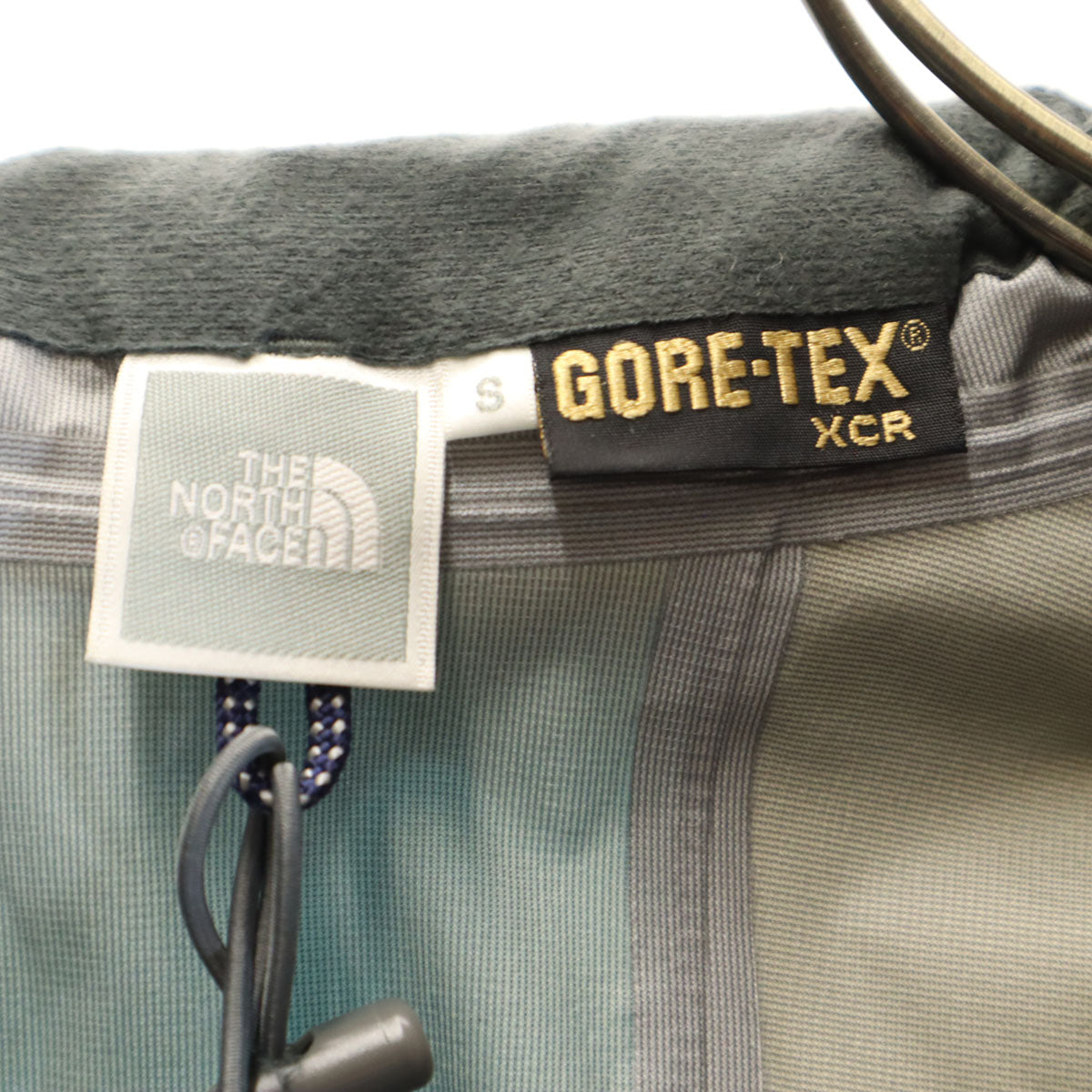 THE NORTH FACE ノースフェイス ゴアテックス レインジャケット 上下 セットアップ S 水色 アウトドア NPW10505 収納袋付き レディース